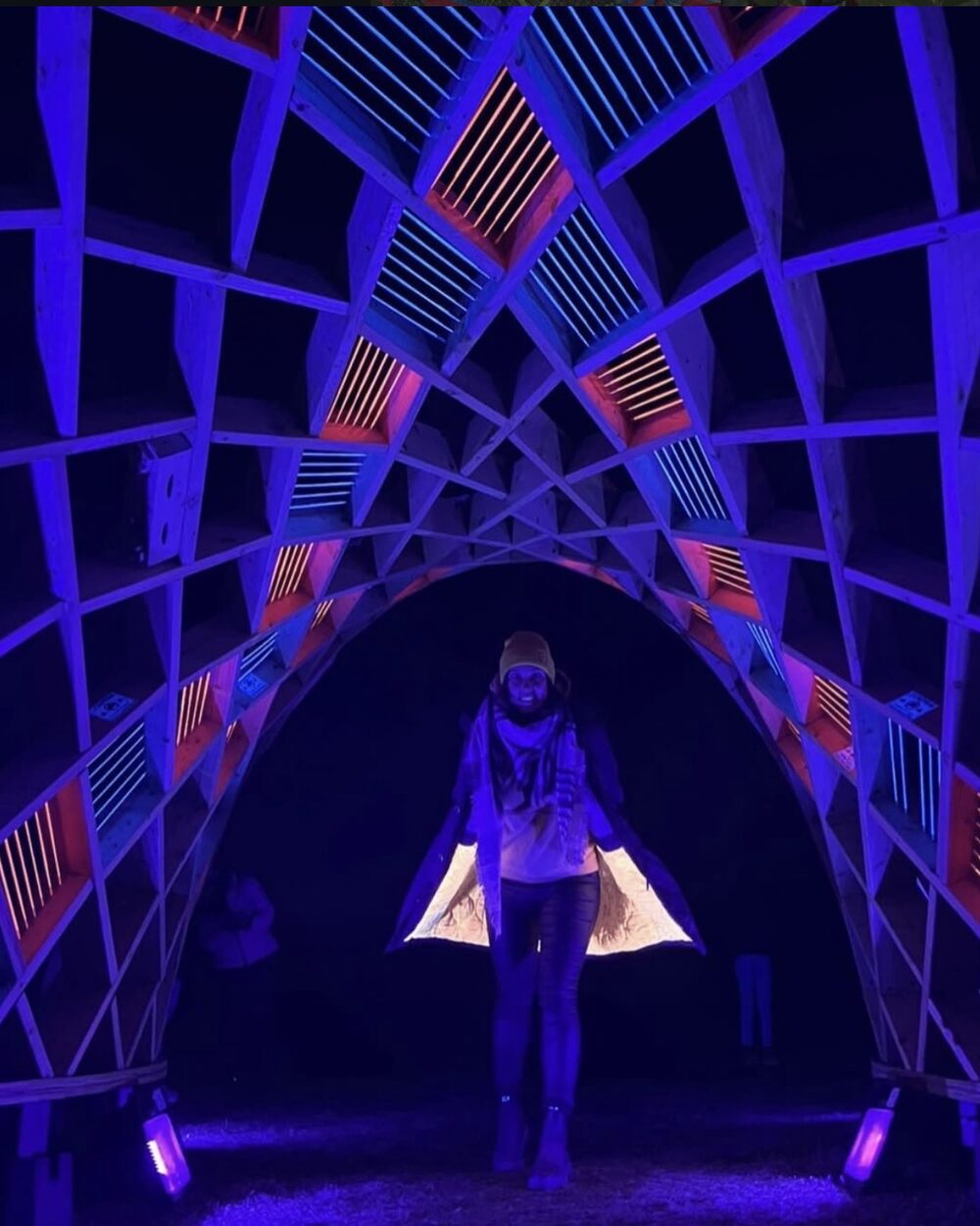 Light art installation